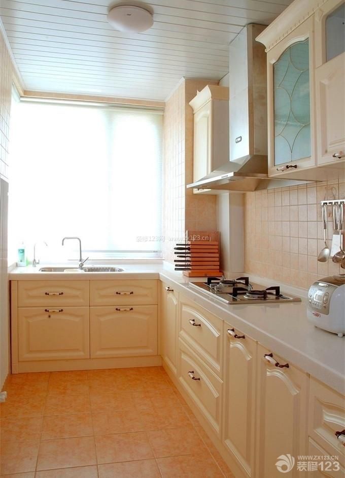欧式风格70小户型旧房改造厨房装修效果图欣赏