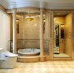 最新欧式320平米别墅卫浴装修图片