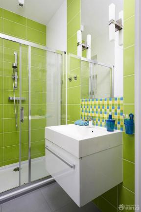 现代设计风格 90平米 三室一厅 卫浴 