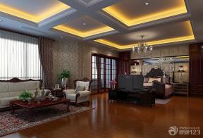 欧式新古典风格 别墅图片 卧室设计 300平米