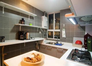 现代设计风格小户型家居装修设计厨房图片