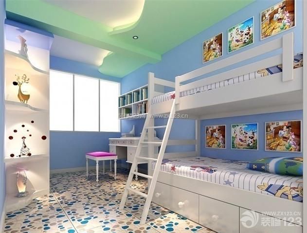 80小户型儿童房间设计效果图