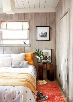 混搭风格设计 小户型卧室装修效果图大全2014图片