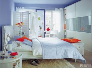 简约风格设计小户型家居卧室装修图片