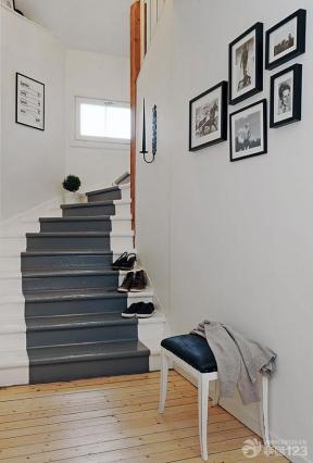 小户型跃层楼梯装修 北欧风格 