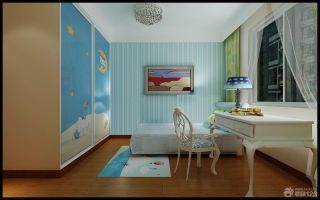 最新70平米两室一厅儿童房装修图片