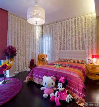 大户型儿童房卧室装修效果图大全2014图片