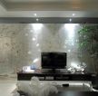 中式家庭玻璃电视背景墙装修效果图大全