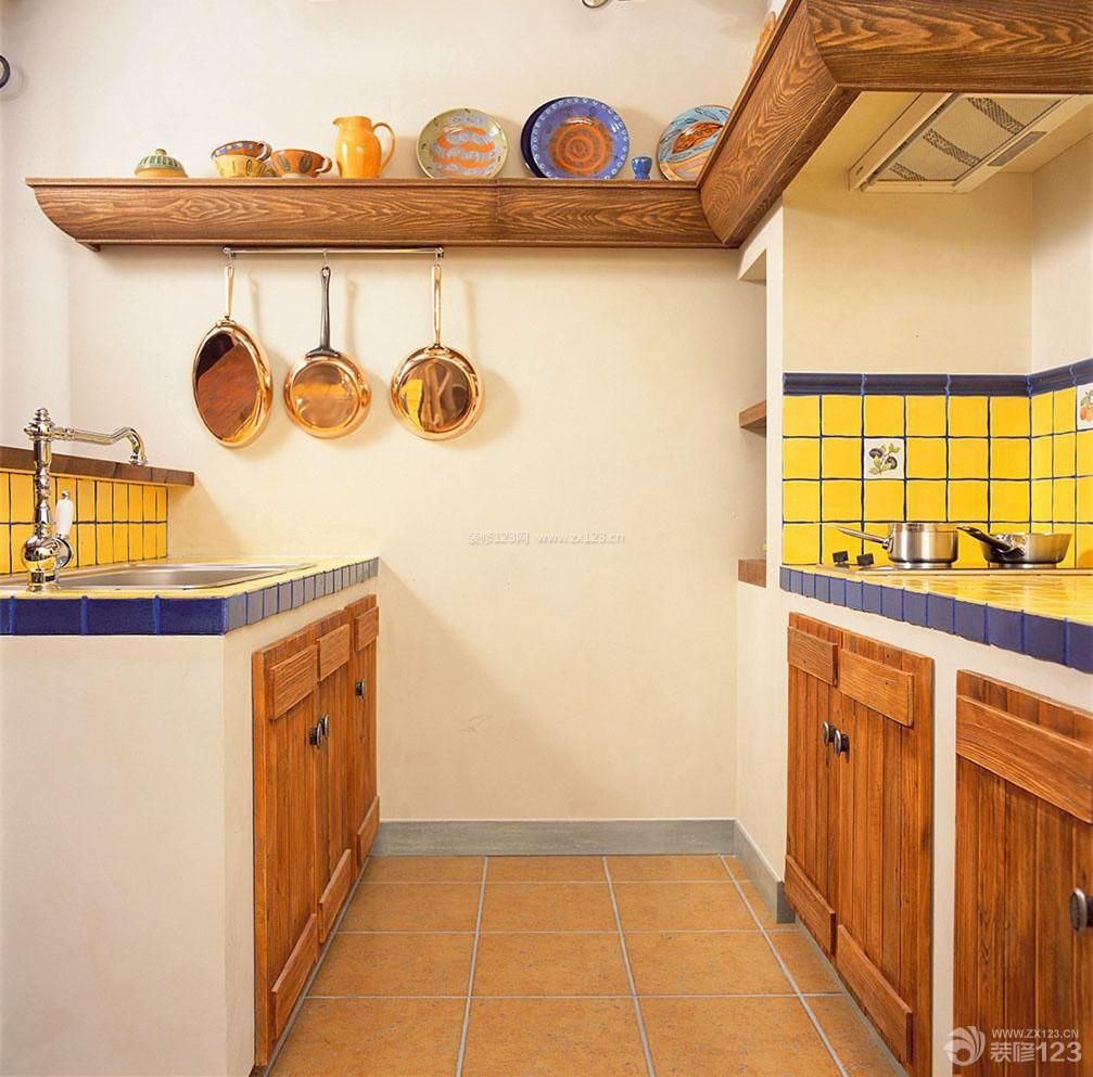 欧式风格超小厨房装修样板间图片