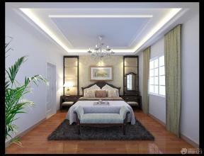 现代设计风格 大卧室 仿木地板地砖 