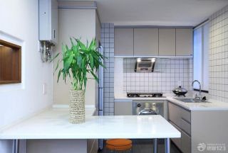 现代风格设计超小厨房装修效果图大全2014图片