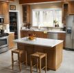 现代风格家居厨房橱柜颜色效果图