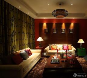 中式婚房装修 客厅装修风格 20平米客厅
