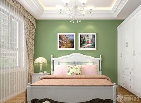 2014卧室吊顶效果图 卧室整体衣柜效果图 卧室墙壁颜色效果图