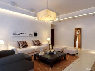140平米最新现代设计风格沙发背景墙效果图