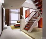 现代风格顶层复式楼梯装修设计效果图片