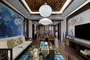中式客厅装修设计，展现中国神韵