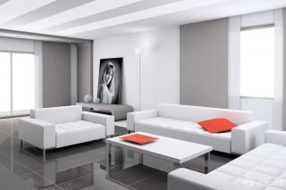 现代风格16平米客厅装修效果图