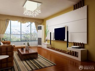 最新现代两室两厅家居客厅装修效果图欣赏