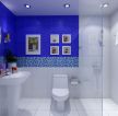 80平两居室卫生间马赛克瓷砖设计效果图