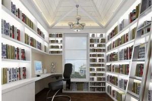 书房设计效果图赏析，你喜欢哪一款