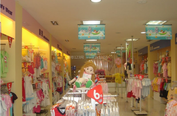 南京儿童服装店装修