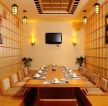 140平米三居室日式风格室内餐厅设计效果图