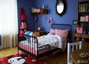 女孩卧室装修效果图 卧室墙壁颜色效果图