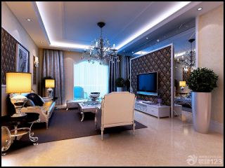 奢华现代设计风格家居客厅装修图欣赏