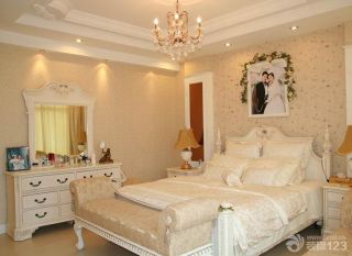 韩式婚房卧室装修设计图片