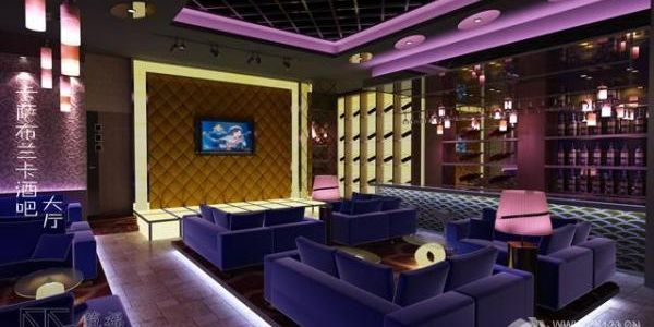 福州市卡萨布兰卡酒吧200平米现代风格