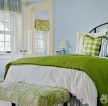两室两厅地中海风格设计卧室颜色搭配图片欣赏