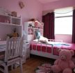 粉红色儿童房装修效果图大全2014图片 