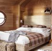 欧式家装设计主卧室木质背景墙装修效果图