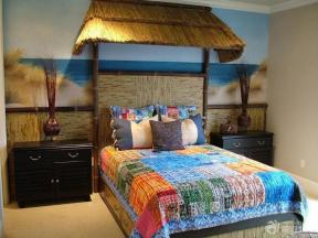 卧室颜色搭配 东南亚风格设计 