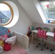 现代风格140平米复式楼儿童房颜色搭配效果图