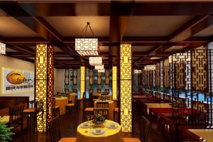 中式快餐店装修图片 中国传统的饮食文化传承
