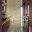 高质感现代厨房橱柜颜色实景图
