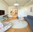 现代家居长方形客厅异型沙发装修图 