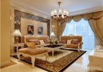 简约欧式风格新房客厅组合沙发装修效果图