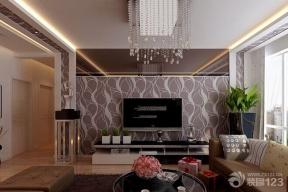 现代设计风格 时尚客厅 家庭电视背景墙