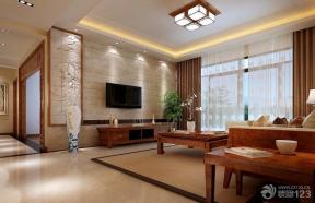 新中式风格 2014家装客厅效果图 