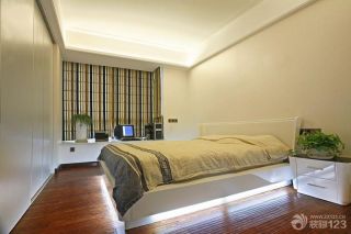 现代卧室壁橱装修实景图