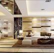现代设计风格时尚客厅沙发背景墙效果图大全
