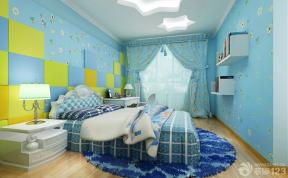 儿童卧室装修效果图 卧室兼书房装修