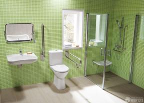 卫生间地砖效果图 卫生间淋浴房效果图
