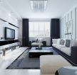 现代设计风格时尚客厅组合沙发装修效果图大全