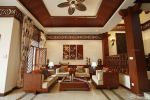 东南亚风格设计时尚客厅木制家具装修设计图大全