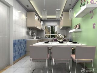 交换空间小户型厨房组合柜设计效果图