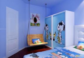 儿童卧室装修效果图 卧室整体衣柜效果图